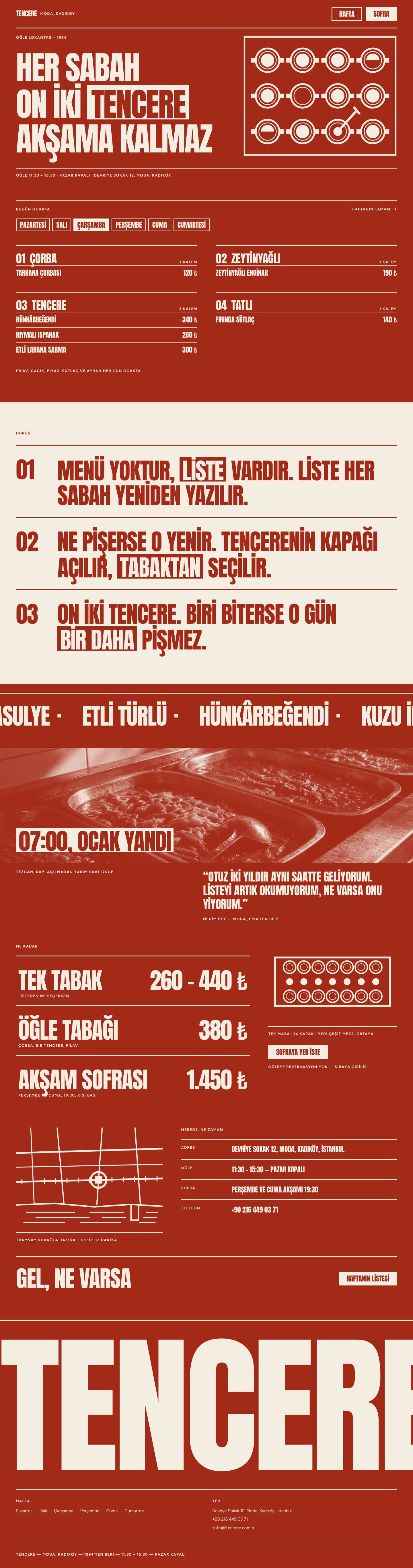 Tencere — Afiş sayfasının ekran görüntüsü
